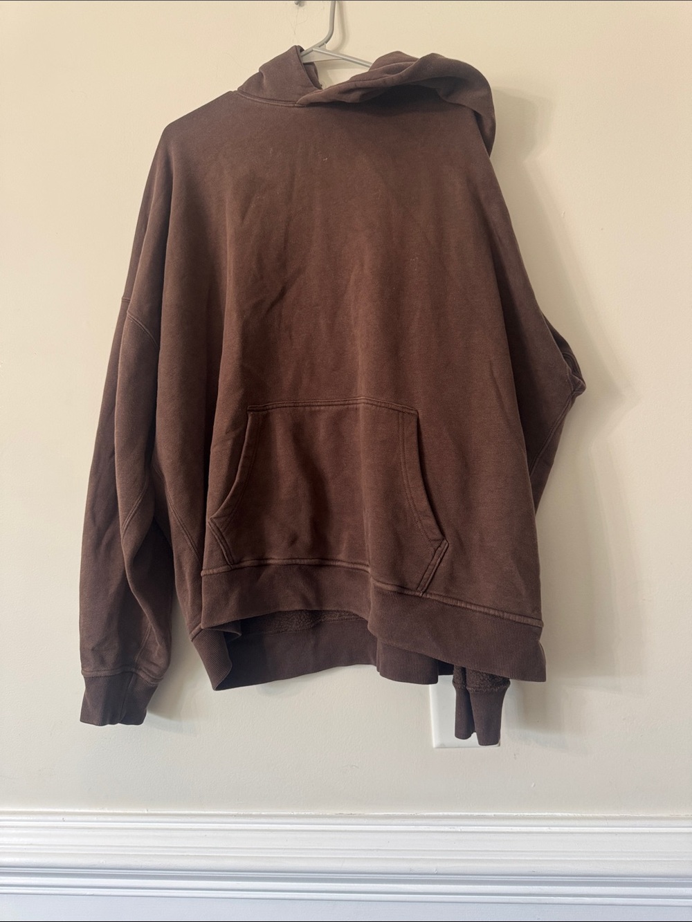 Abercrombie Classic Cozy Brown Hoodie